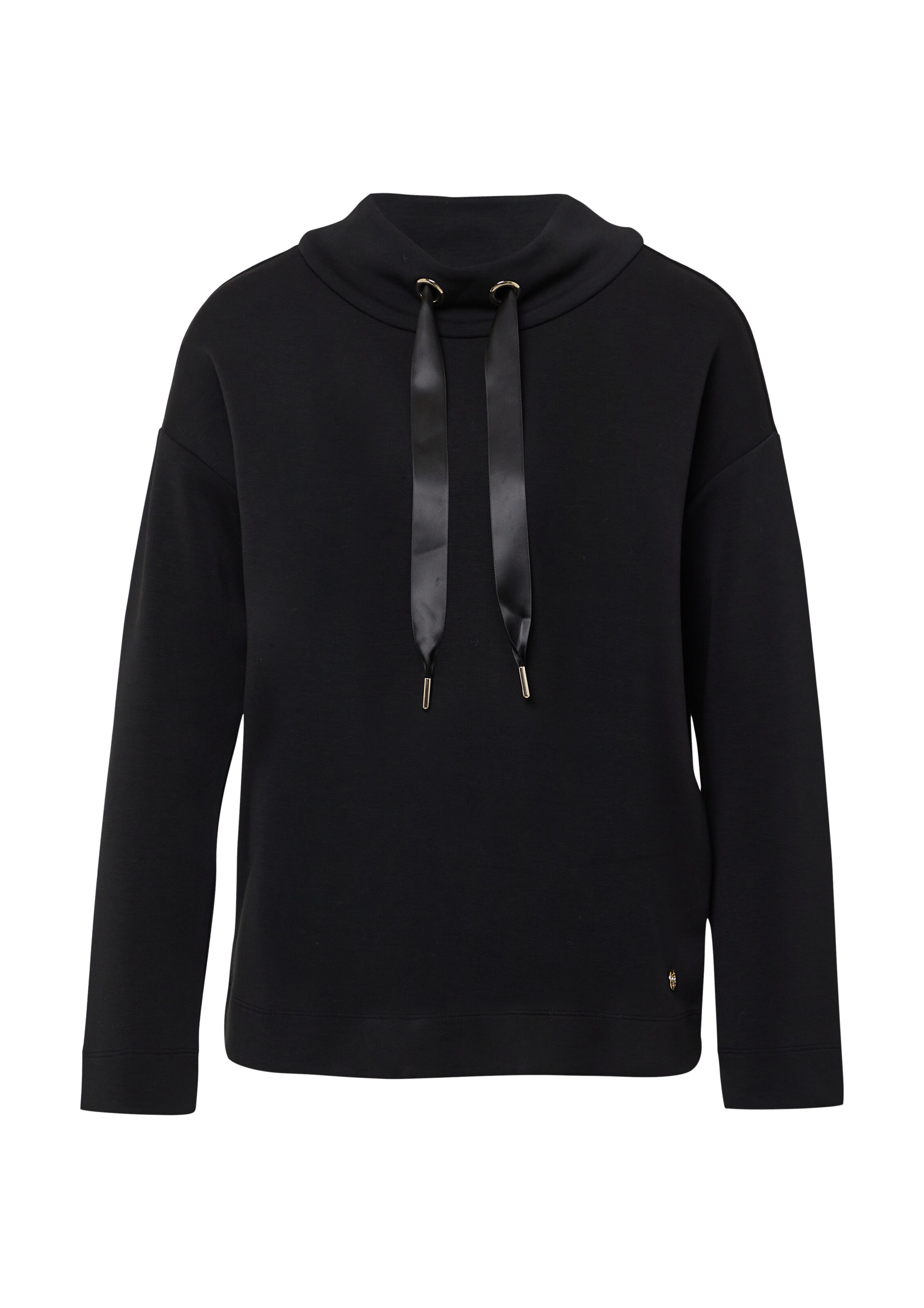 Sweat-shirt s.Oliver en noir : devant