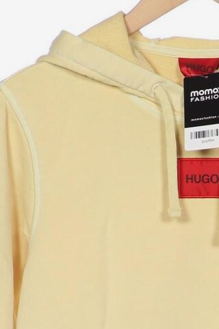 HUGO Sweatshirt & Zip-Up Hoodie in XS in Yellow