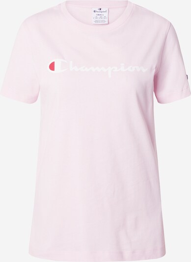 Champion Authentic Athletic Apparel Shirt in Pastel pink / Red / White, Item view