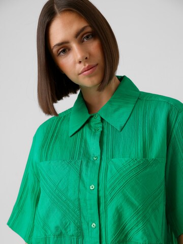 VERO MODA Bluse 'Rom' in Grün