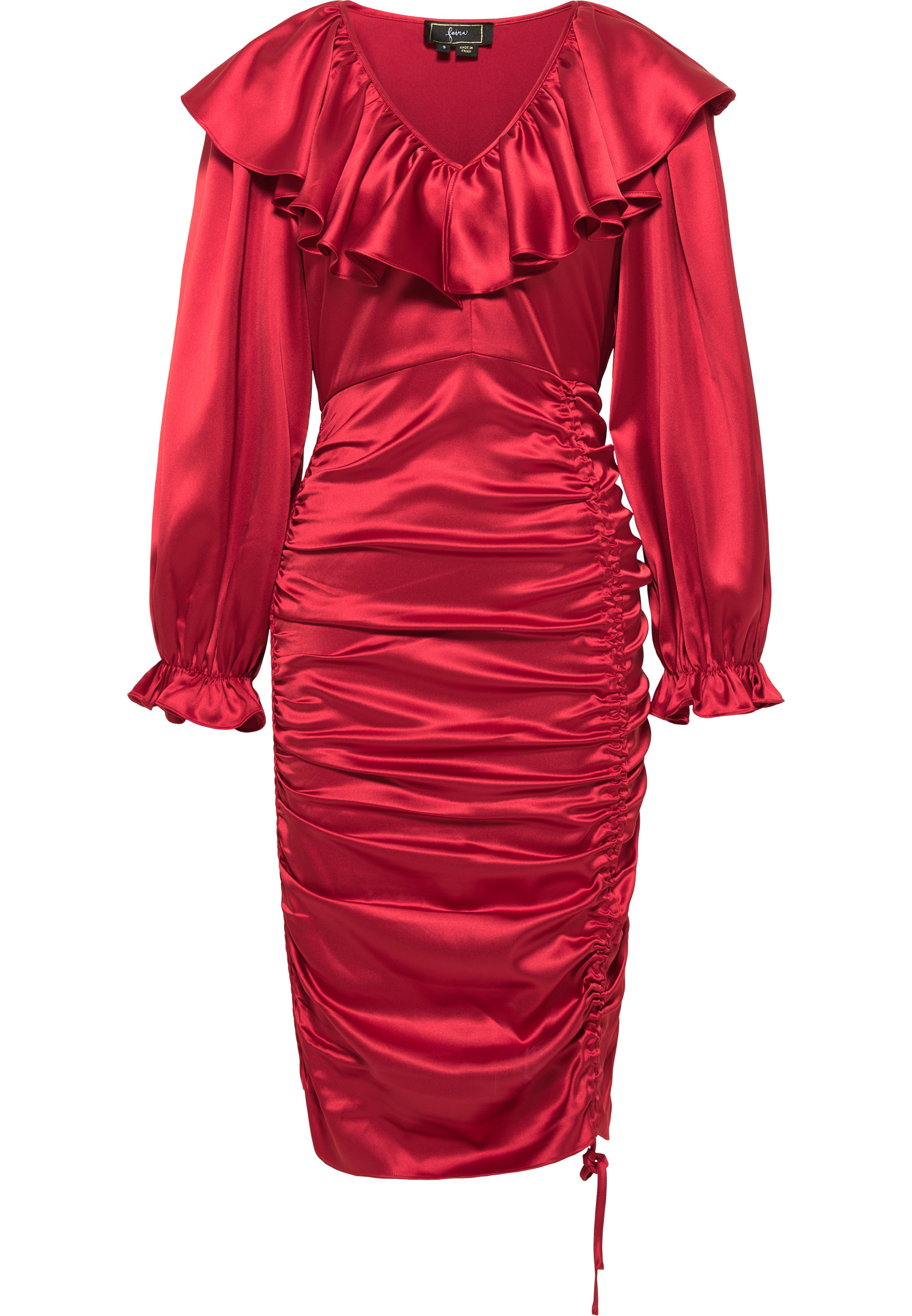 Odzież Kobiety faina Sukienka koktajlowa w kolorze Czerwonym 