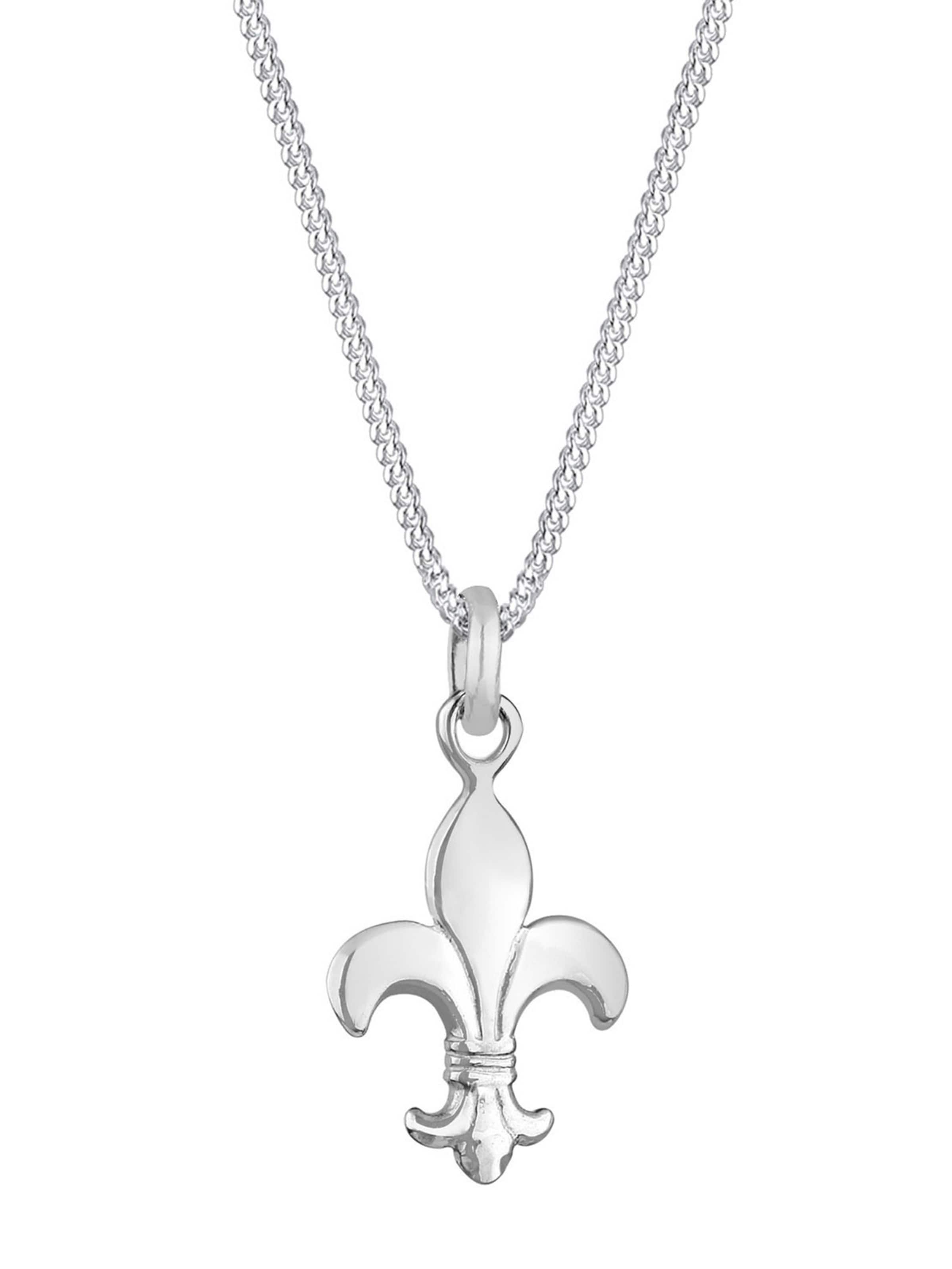 ELLI Цепочка 'Lilie' в Серебристый