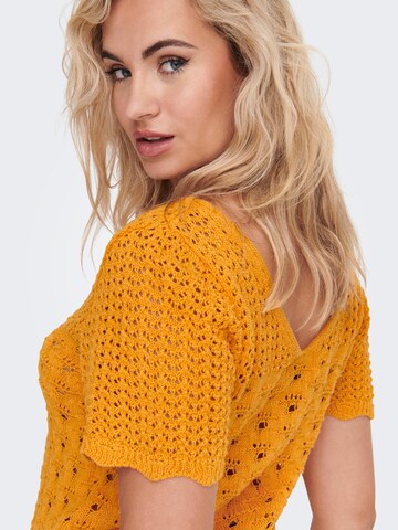 ONLY Sweater 'Becca' in Orange