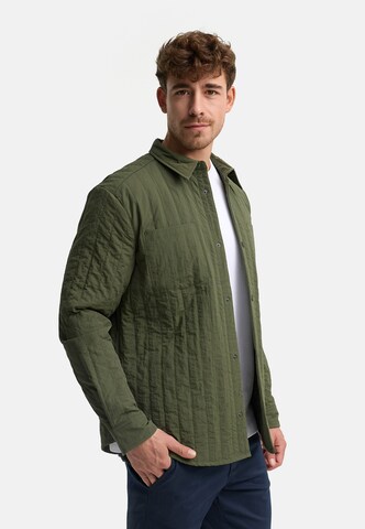 INDICODE JEANS Between-season jacket ' INHully ' in Green