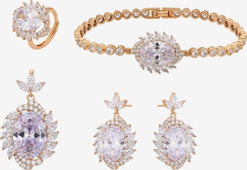 faina - Conjunto de joyería en oro: frente