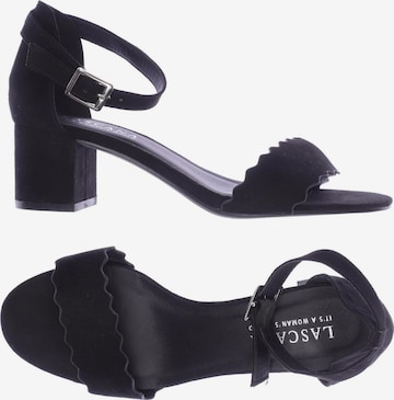 LASCANA Sandalen 38 in Schwarz: predná strana