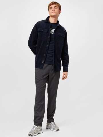 Abercrombie & Fitch Regular Trousers in Grey