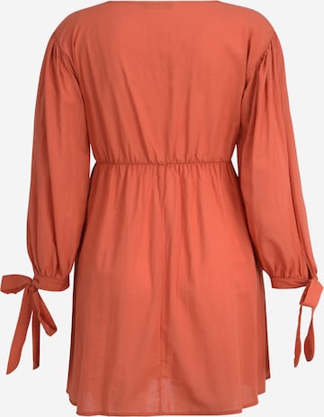 Trendyol Šaty – oranžová