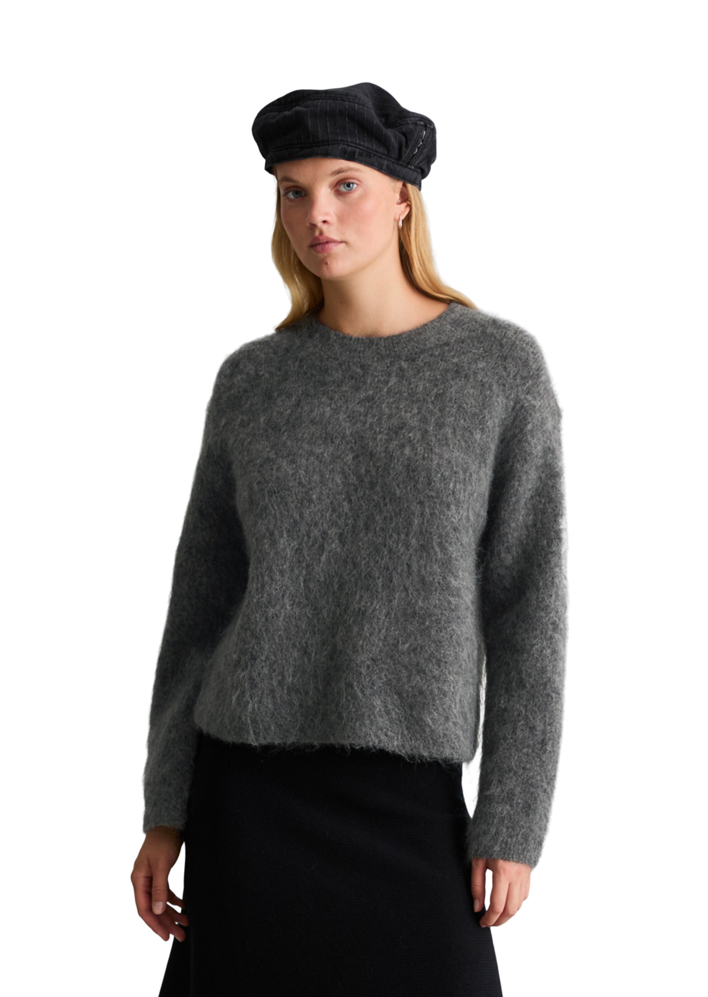 Marc O'Polo DENIM Sweater in Grey: front