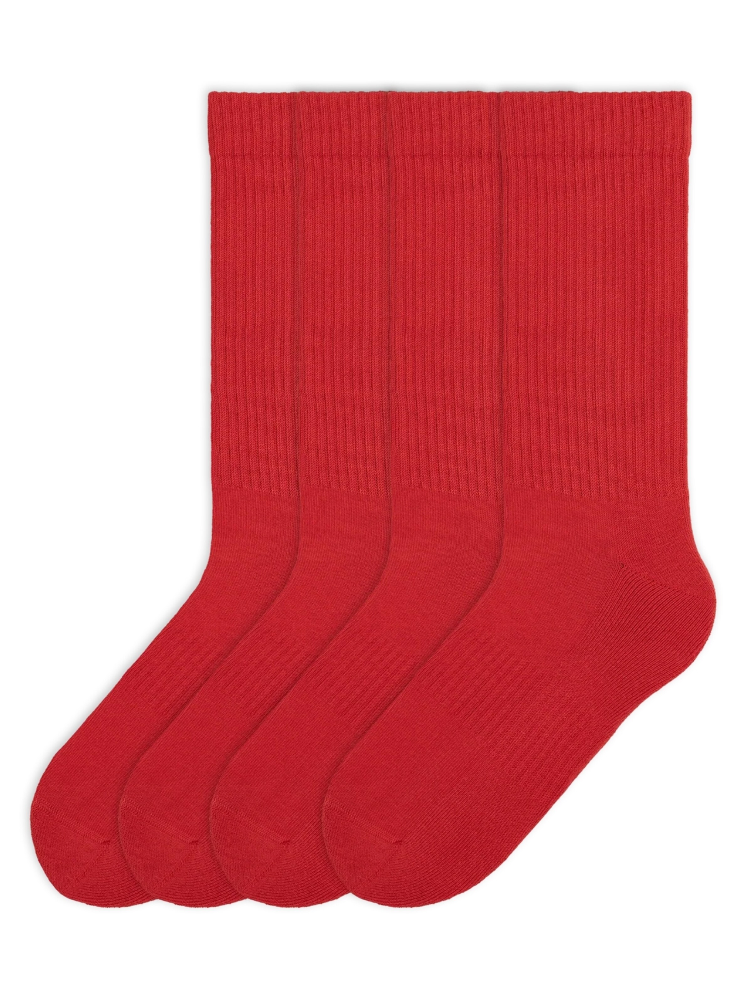 Von Jungfeld Socken 'Einfarbige Classics'‌‌‌‌‌‌‌ in Rot: Vorderseite