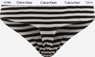 Tanga de la Calvin Klein Underwear Plus pe gri