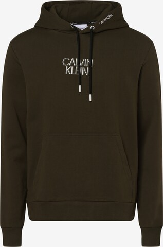 Calvin Klein Sweatshirt in Grün: front