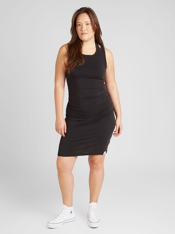 Calvin Klein Jeans Plus - Vestido en negro: frente