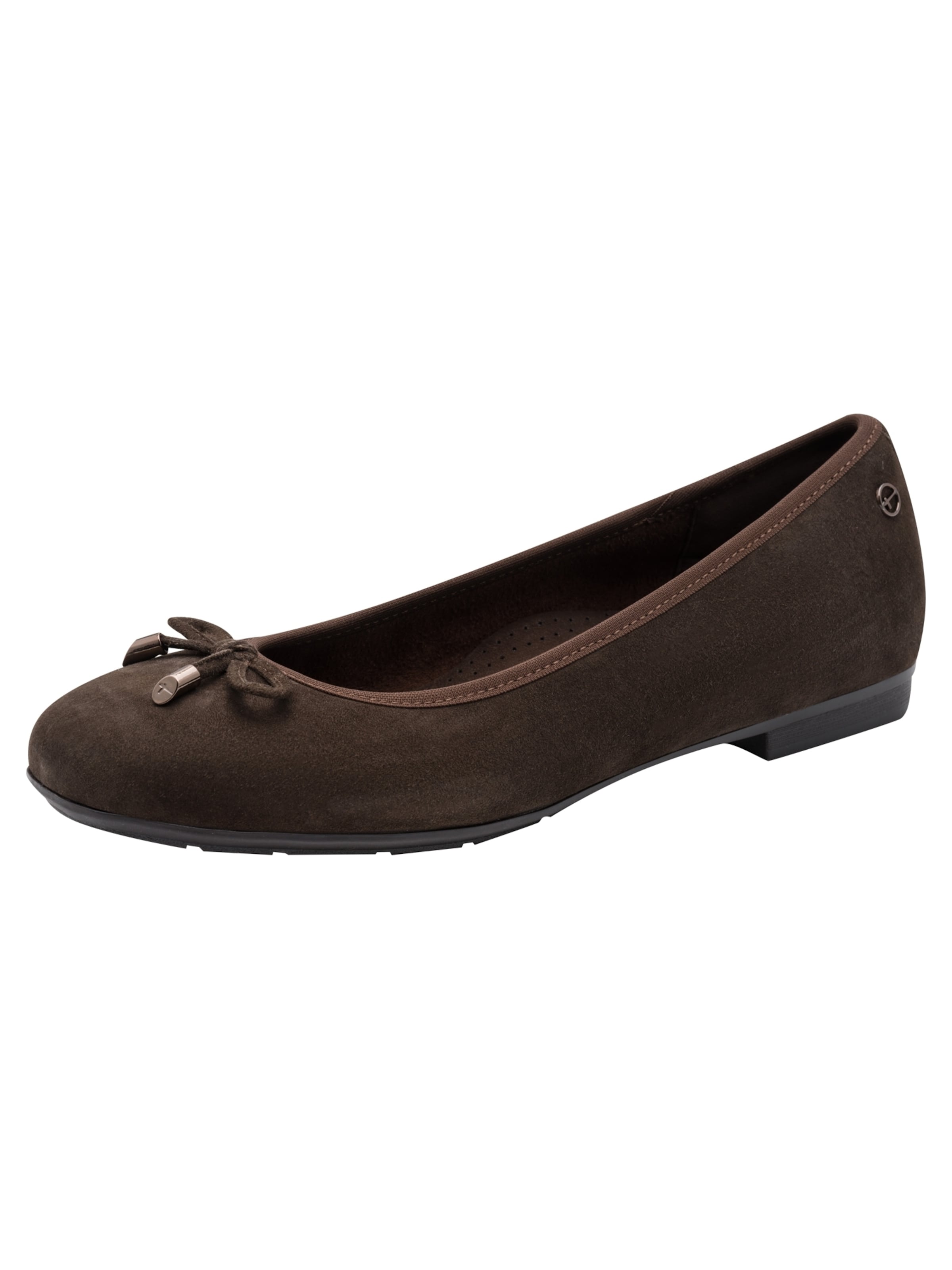 Ballerines Tamaris en marron : devant