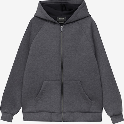 Pull&Bear Veste de survêtement en graphite, Vue avec produit