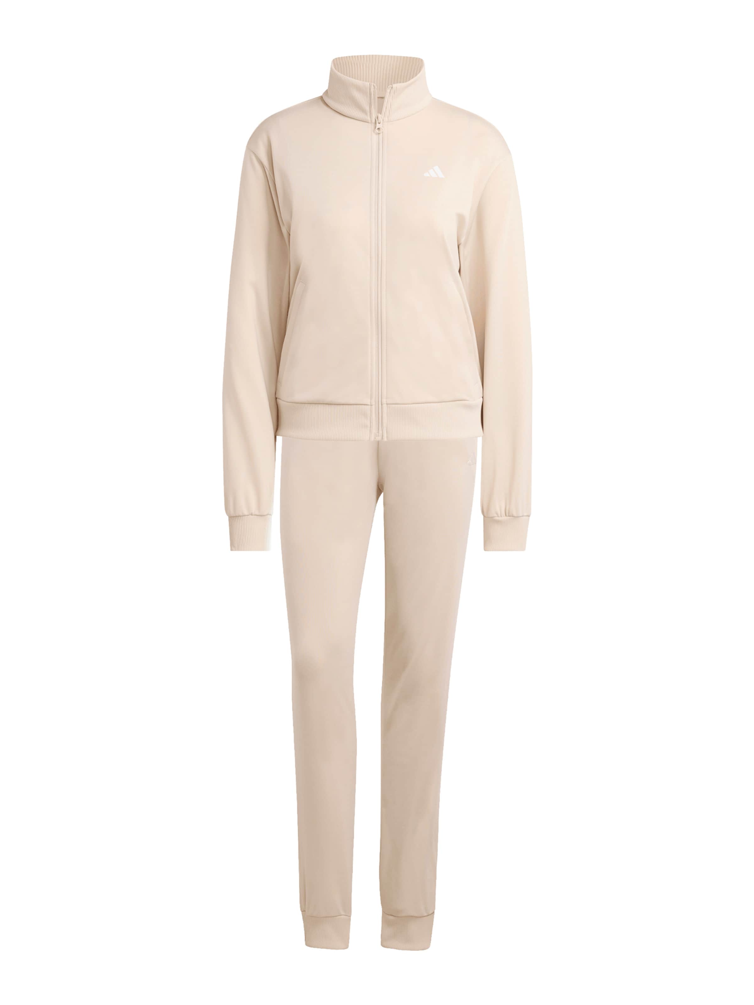 ADIDAS SPORTSWEAR Trainingspak 'Essentials Feel Cozy' in Beige: voorkant