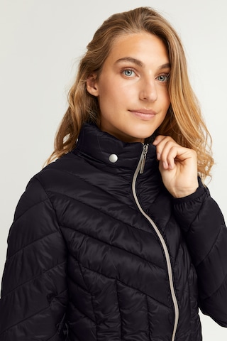 Fransa Steppjacke 'PADMA' in Schwarz