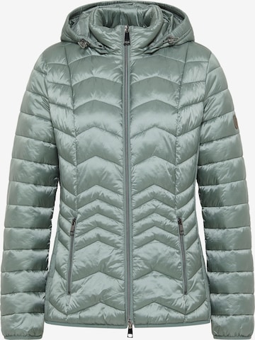 Barbara Lebek Winter Jacket in Green: front