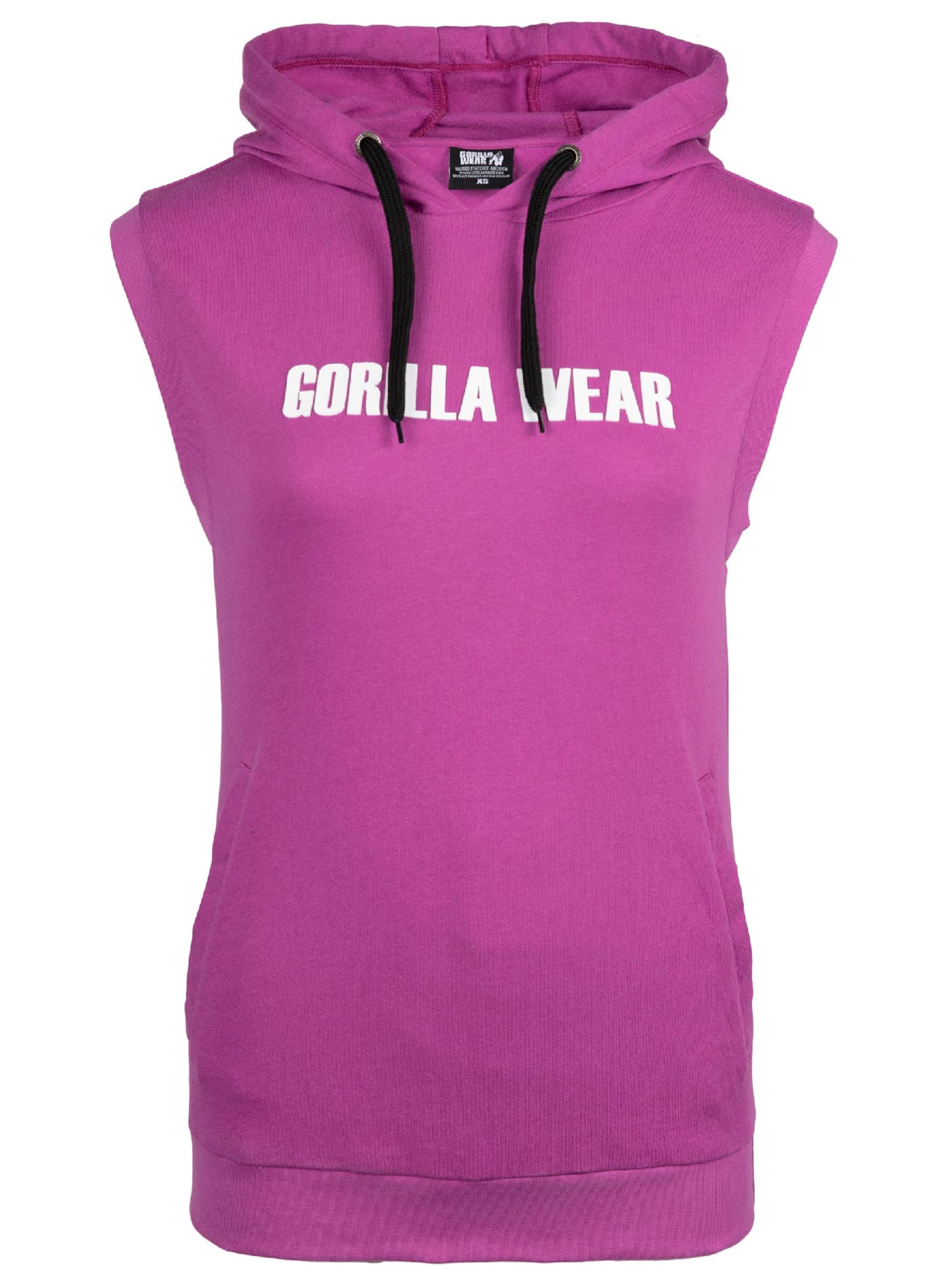 Felpa 'Virginia' di Gorilla Wear in rosa: frontale