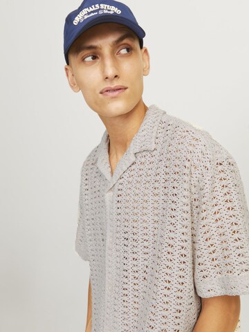 JACK & JONES Comfort fit Overhemd in Grijs
