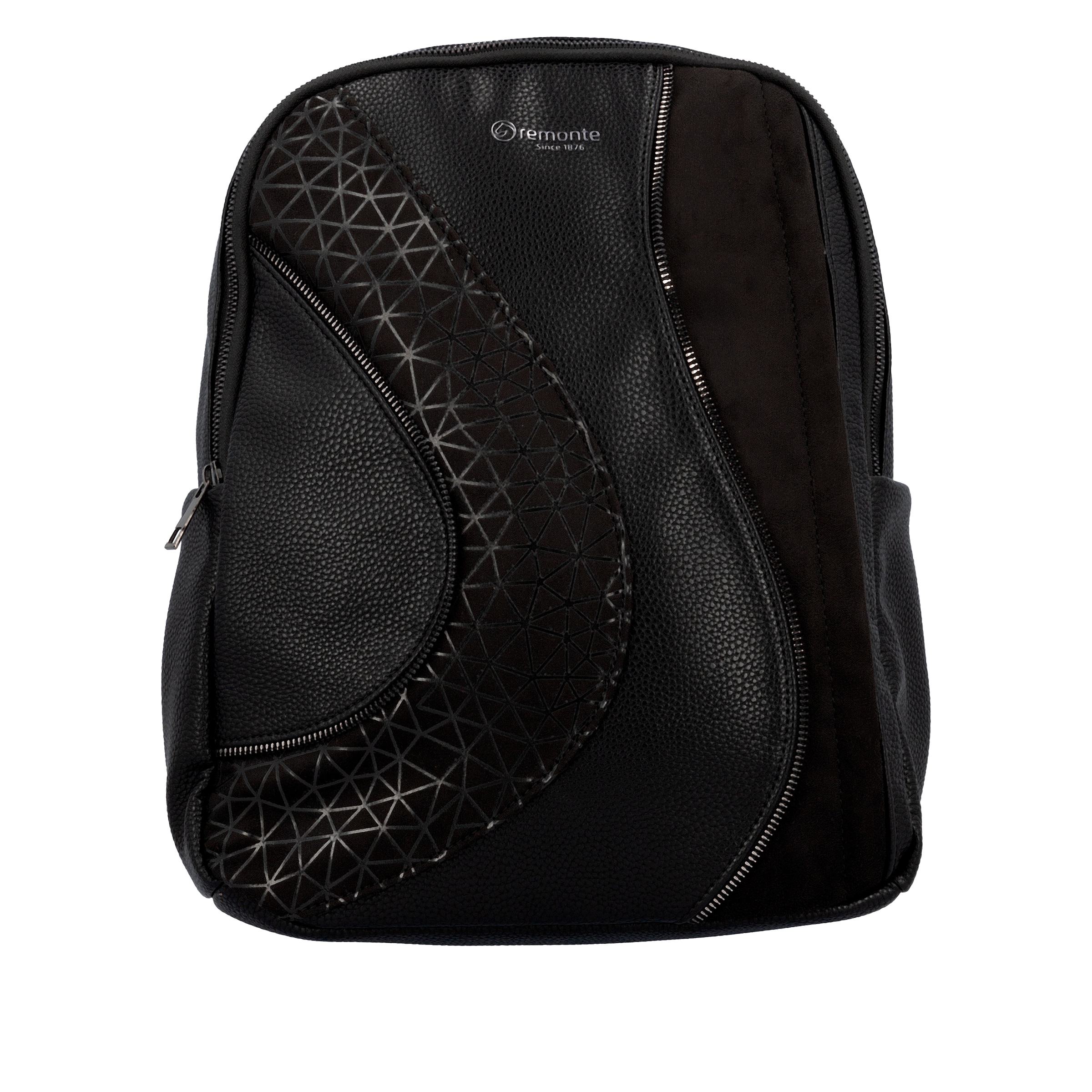 REMONTE Backpack ' Q0535 ' in Black: front