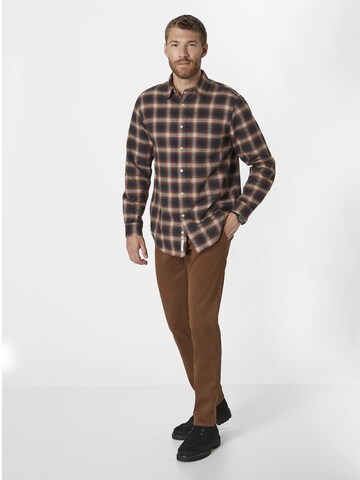 REDPOINT Slimfit Chinohose in Braun