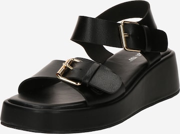 ABOUT YOU Sandaalit 'Kim' värissä musta: etupuoli