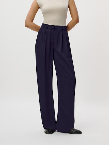 LeGer by Lena Gercke Loosefit Hose  'Kora' in Blau: Vorderseite
