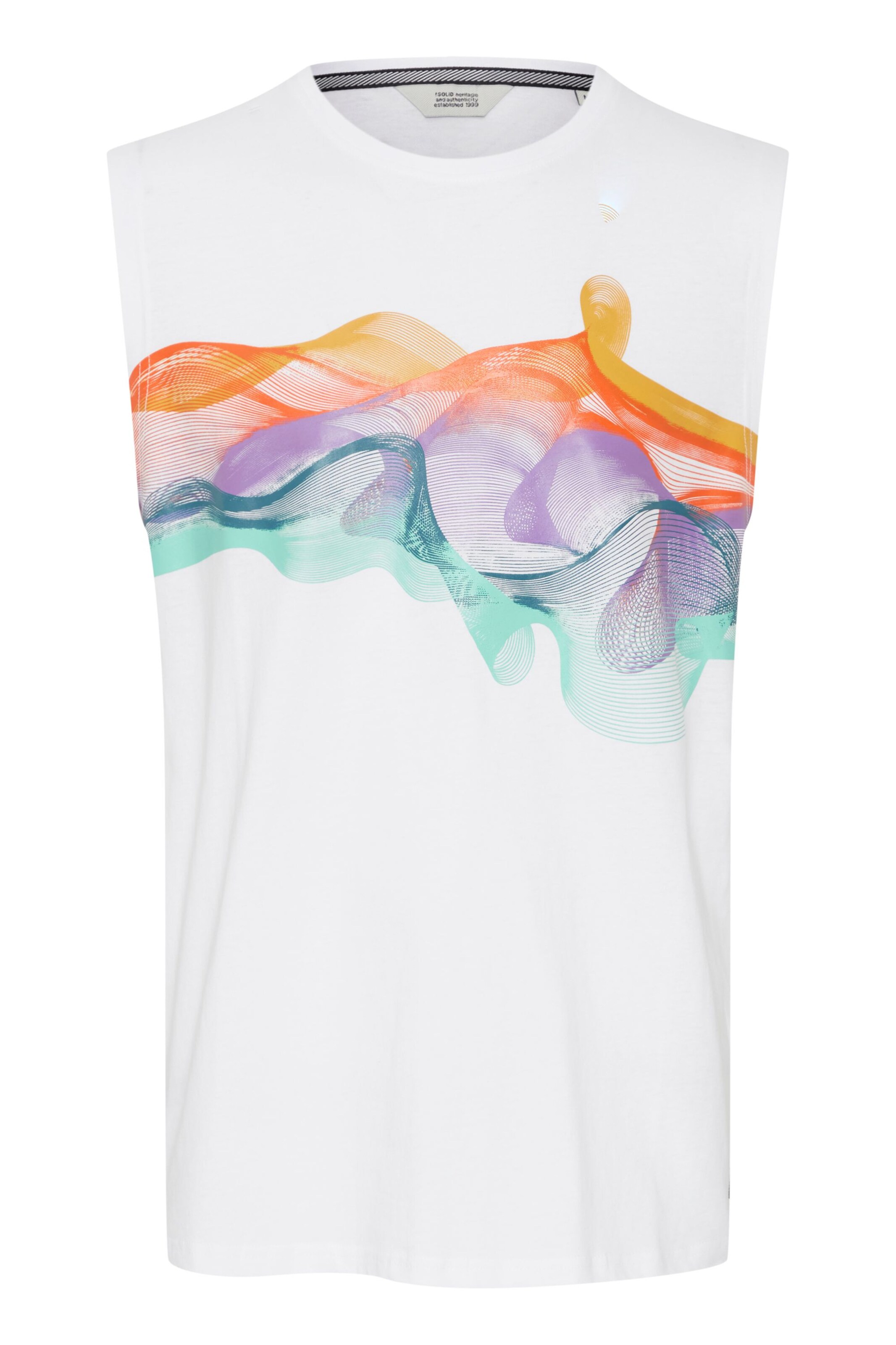 !Solid Shirt 'Sdpedros' in Wit: voorkant