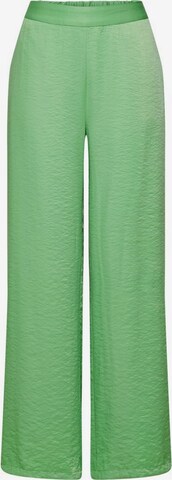 SELECTED FEMME Wide leg Broek in Groen: voorkant