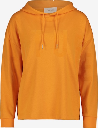 Cartoon Sweatshirt in orange, Produktansicht