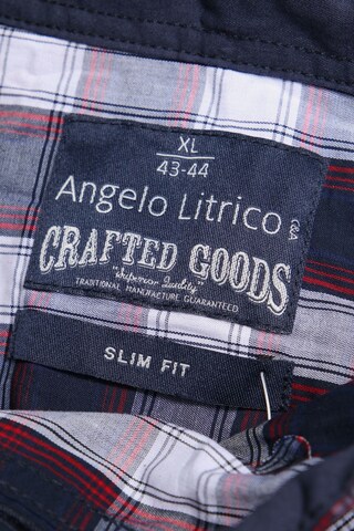 Angelo Litrico Button-down-Hemd XL in Blau