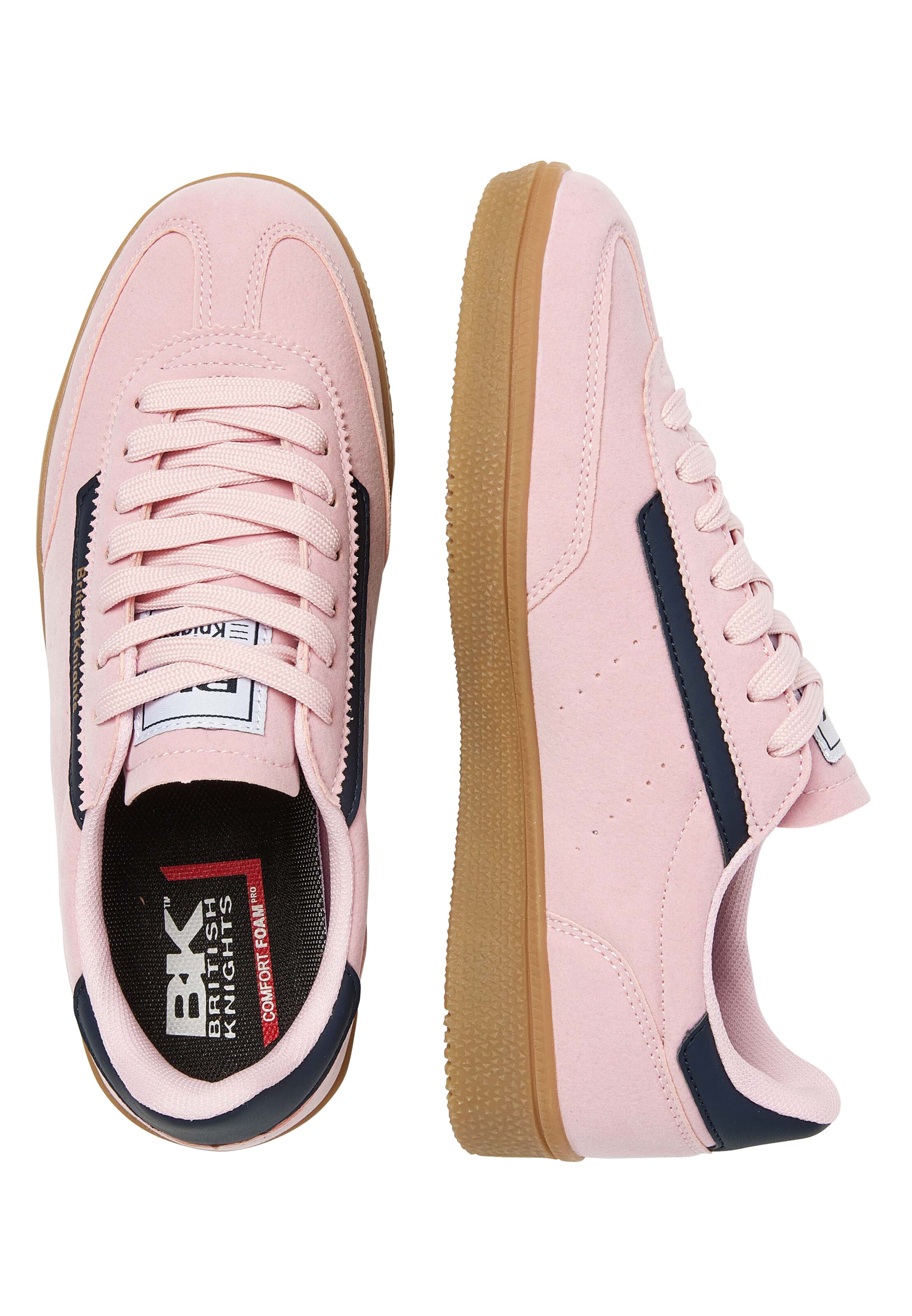 BRITISH KNIGHTS Matalavartiset tennarit 'Revival' värissä vaaleanpunainen