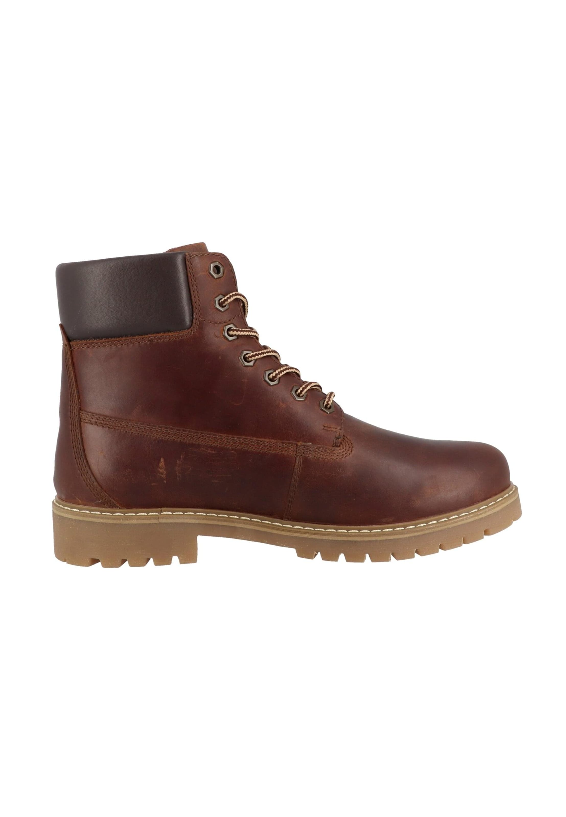 MUSTANG Schnürboots 'Thalke' in Braun