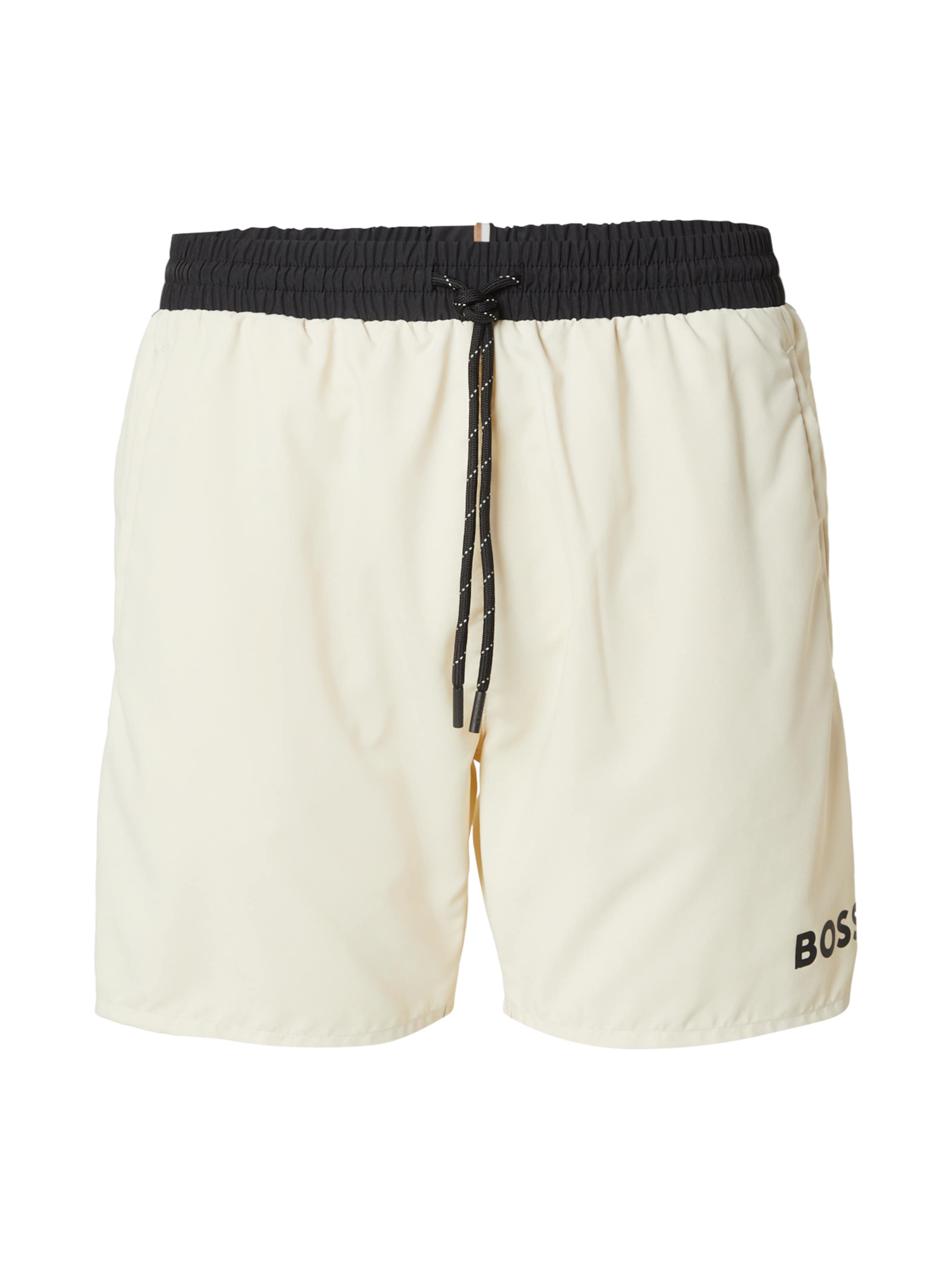 BOSS Плавательные шорты 'Starfish' в Белый: спереди