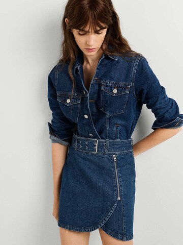 Pepe Jeans - Falda 'Shannon' en azul