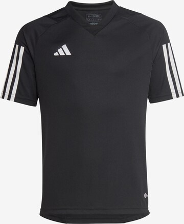 ADIDAS PERFORMANCE Functioneel shirt 'Tiro 23 ' in Zwart: voorkant