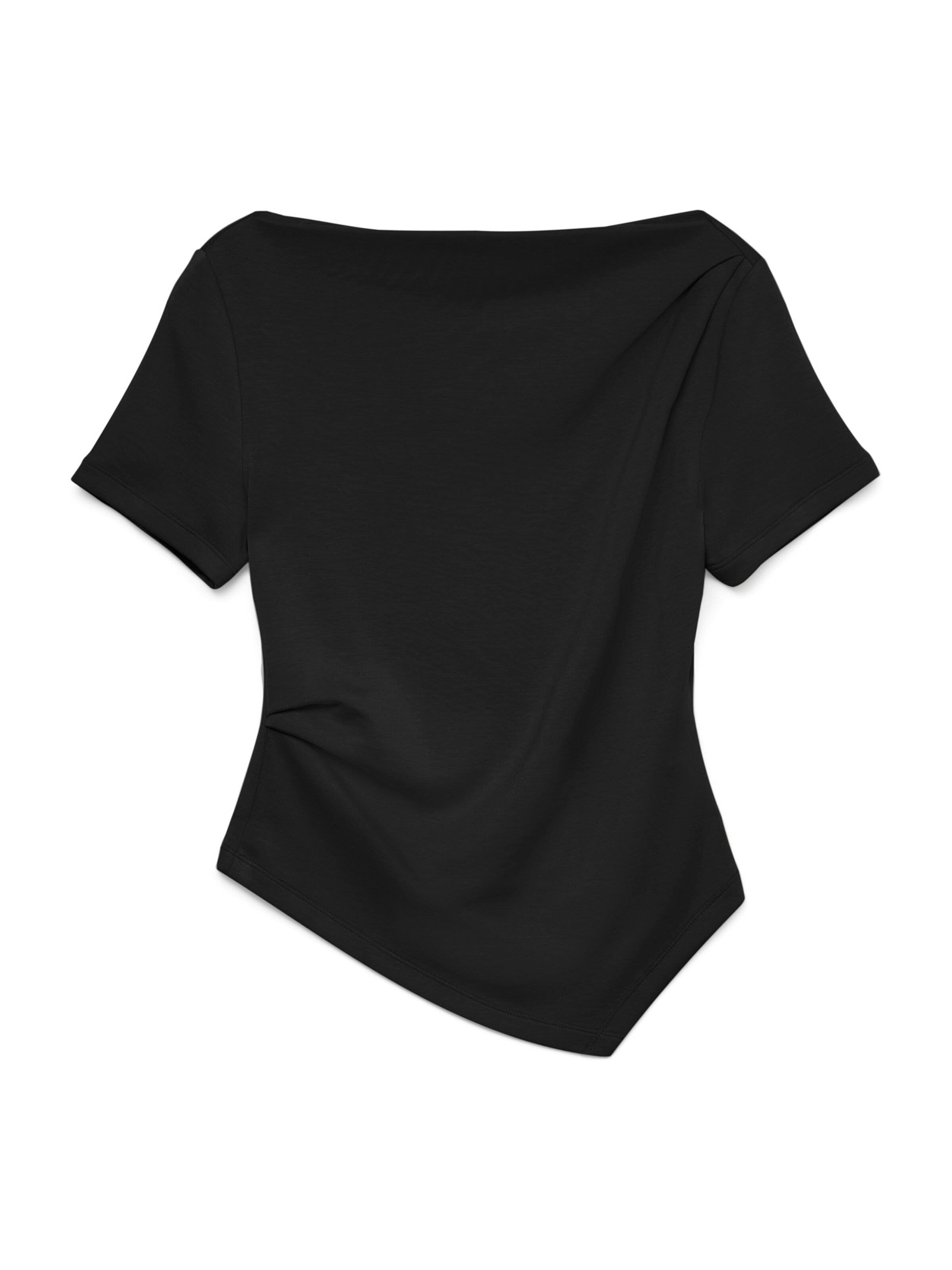 VERO MODA Тениска 'VMMILLE' в черно: отпред