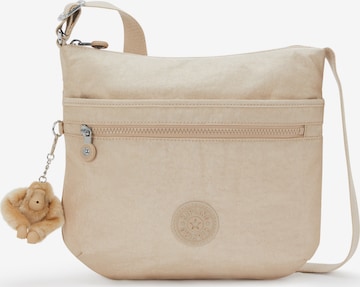 smėlio KIPLING Rankinė su ilgu dirželiu 'Arto': priekis