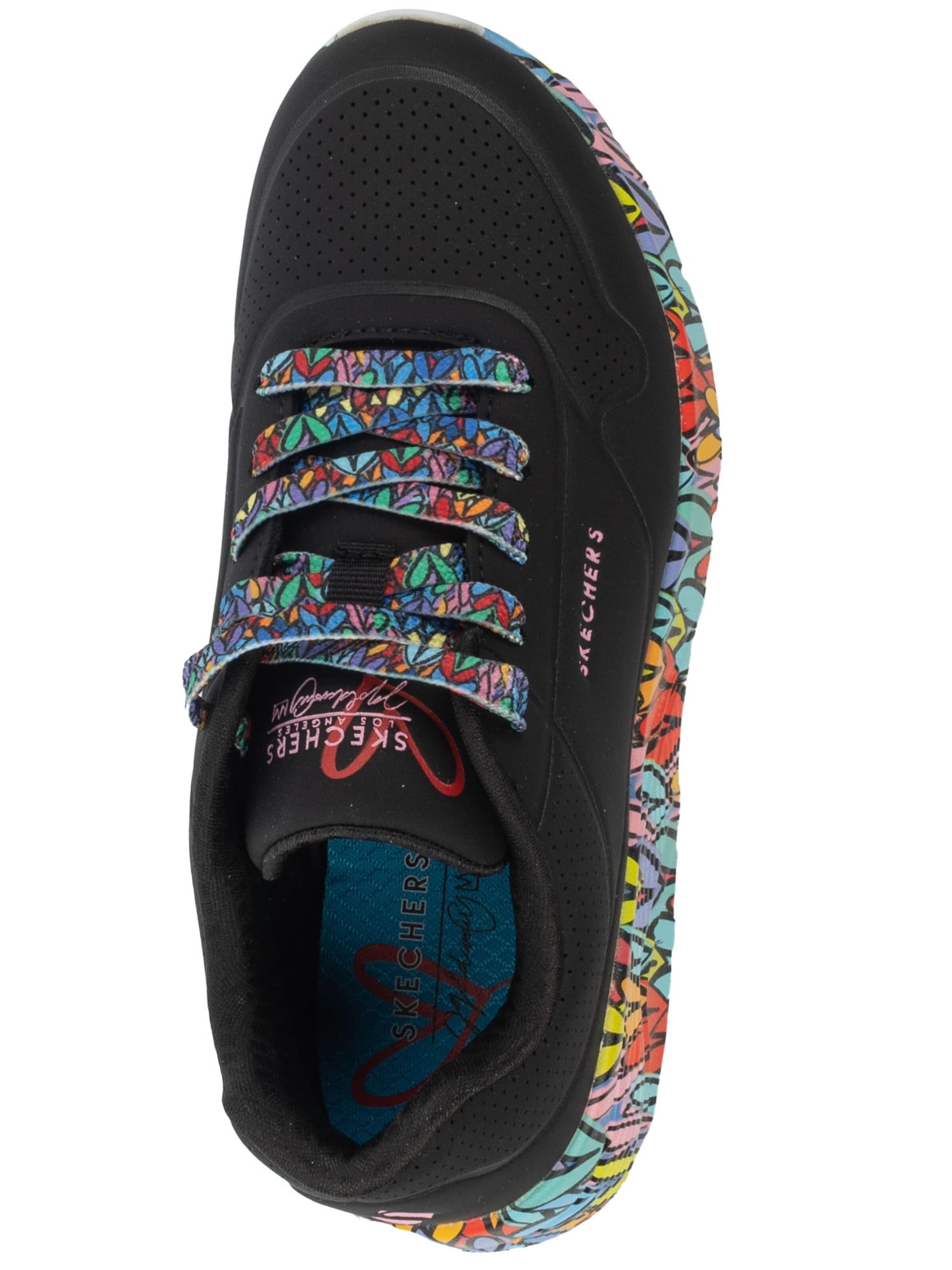 SKECHERS Trainers 'Skechers Uno Lite - Subtle Love' in Black