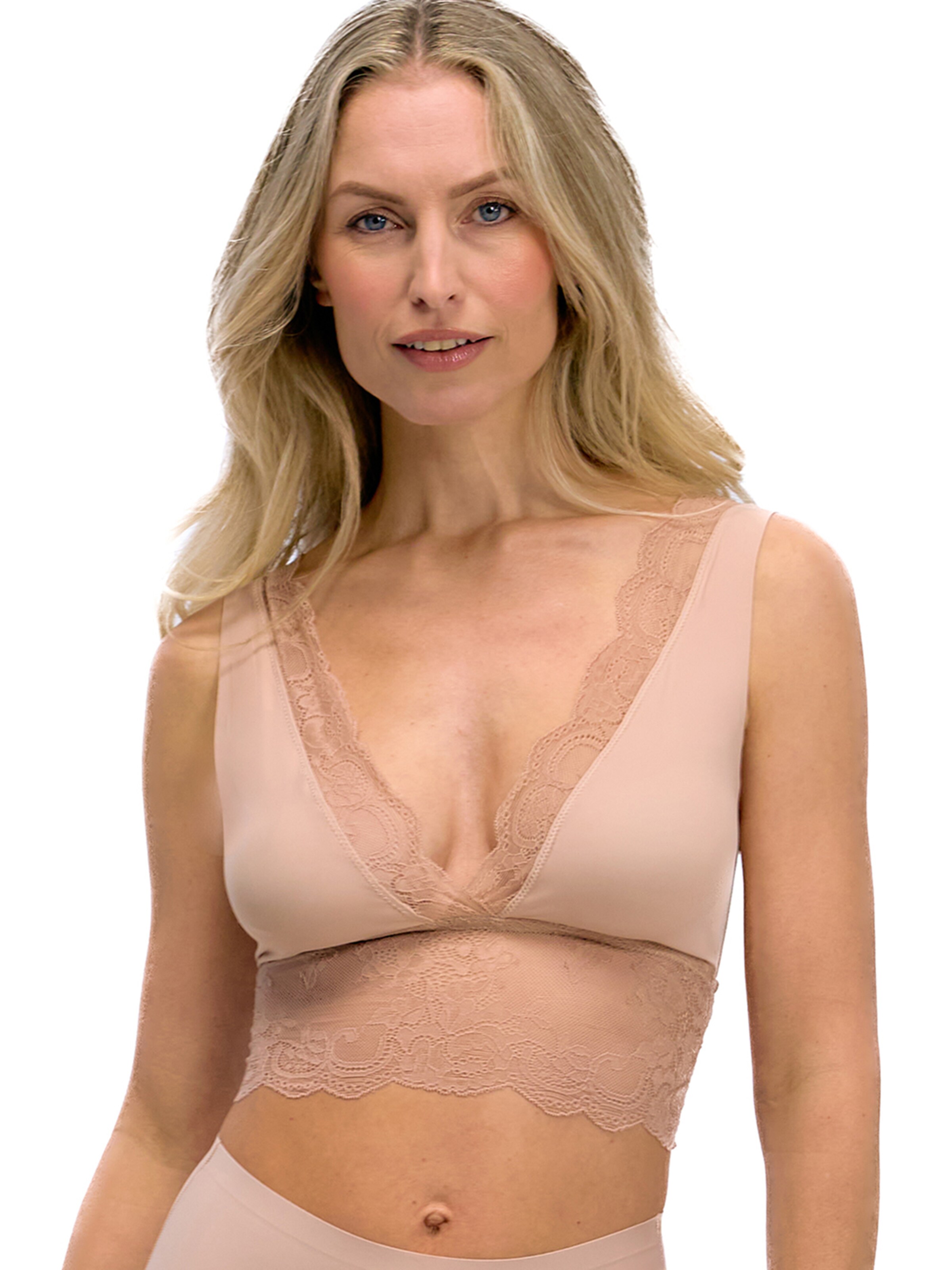 MAGIC Bodyfashion Μπουστάκι Σουτιέν 'Dream' σε καφέ: μπροστά