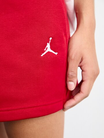 Regular Pantaloni 'Brooklyn' de la Jordan pe roșu