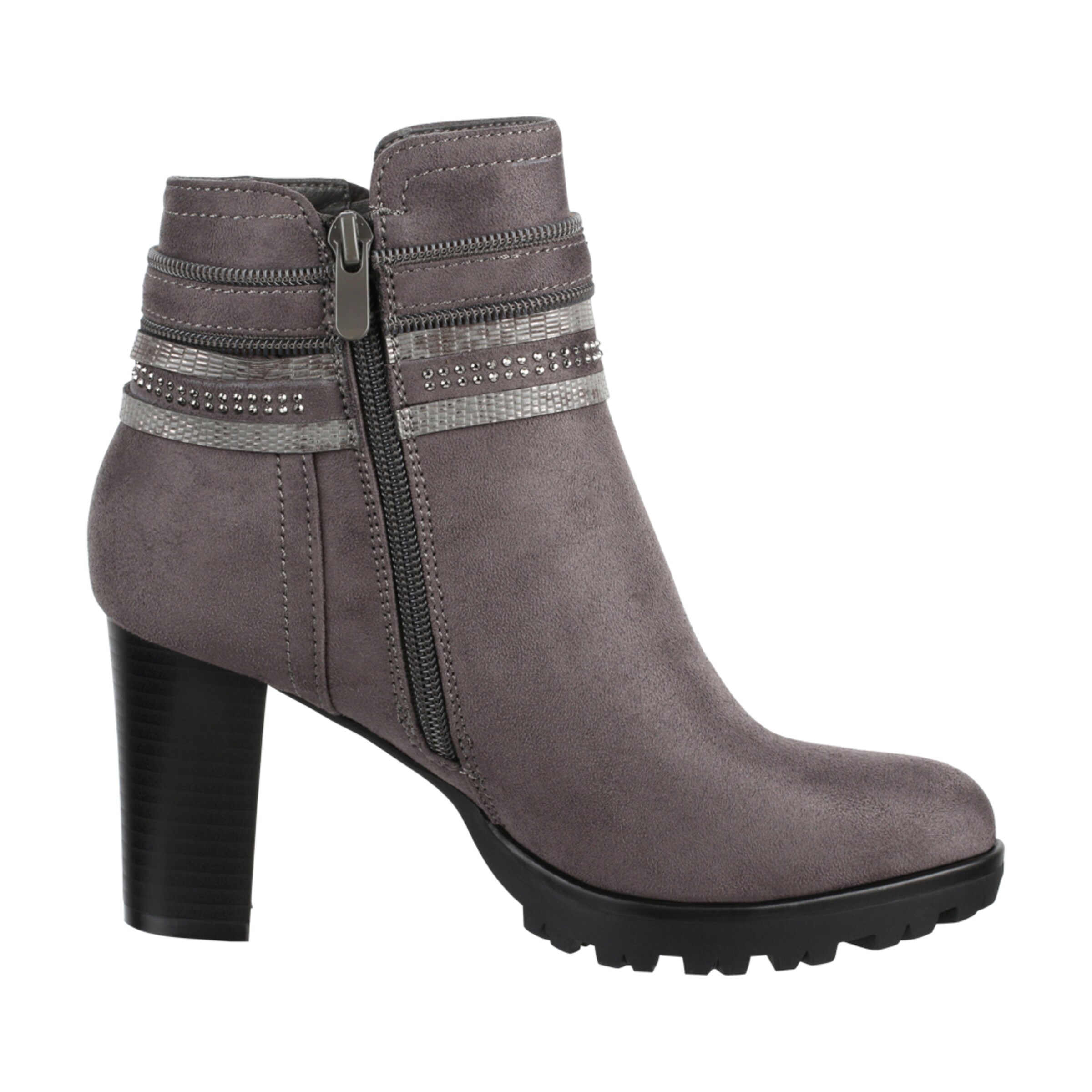 Bottines Elara en gris