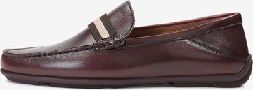 Kazar Moccasins in Brown: front