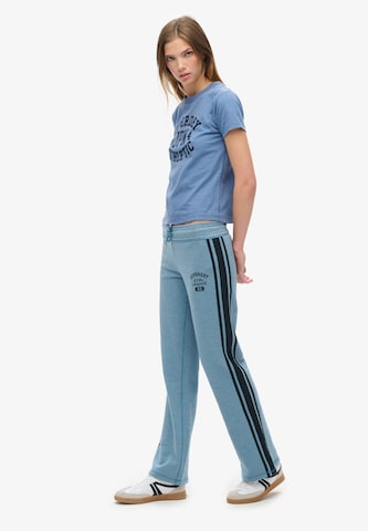 Regular Pantalon 'Athletic Essentials' Superdry en bleu