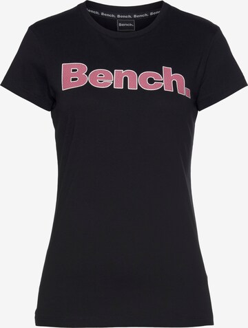 BENCH Μπλουζάκι σε μαύρο