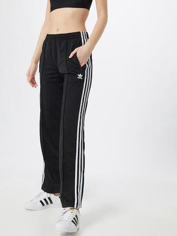 Loosefit Pantalon 'Adicolor Classics Firebird Primeblue' ADIDAS ORIGINALS en noir : devant