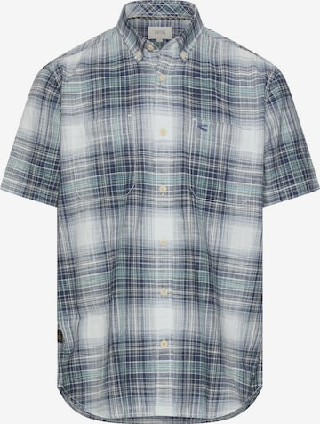 CAMEL ACTIVE Button Up Shirt in Blue: front