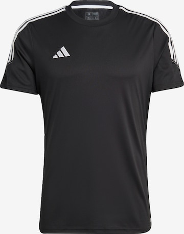 T-Shirt fonctionnel 'Tiro 23 Club' ADIDAS PERFORMANCE en noir : devant