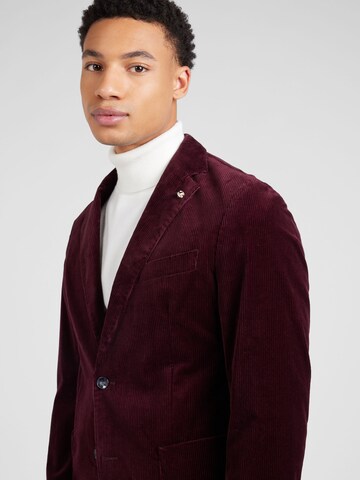 Coupe regular Veste de costume 'Hanry' BOSS en rouge